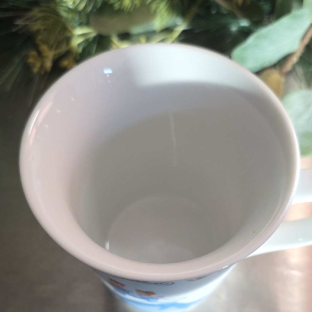 Disney White and Blue Mug with Gold Details - Picture 2 of 4